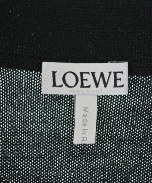 LOEWE（ロエベ）カーディガン 黒 サイズ:L メンズ/2200721799018