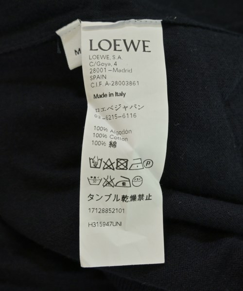 LOEWE（ロエベ）ニット・セーター 紺 サイズ:M メンズ/2200721020204