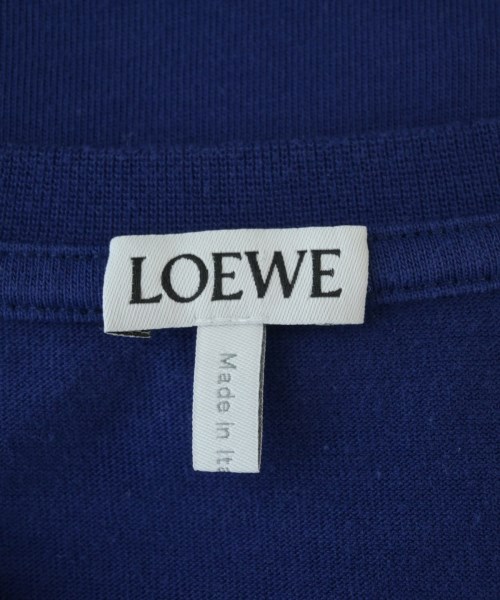 LOEWE（ロエベ）Tシャツ・カットソー 青 サイズ:S メンズ/2200722508039