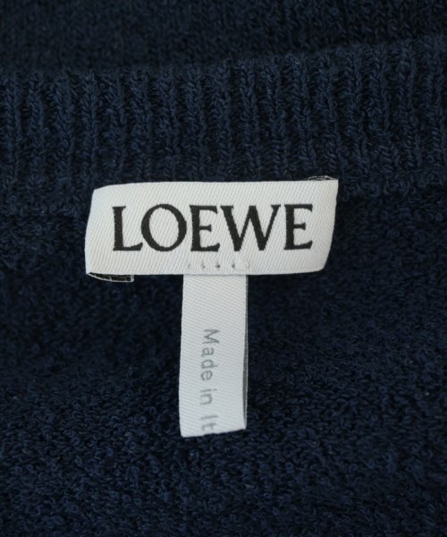 LOEWE（ロエベ）ニット・セーター 紺 サイズ:XL メンズ/2200722508046