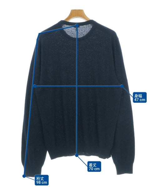 LOEWE（ロエベ）ニット・セーター 紺 サイズ:XL メンズ/2200722508046