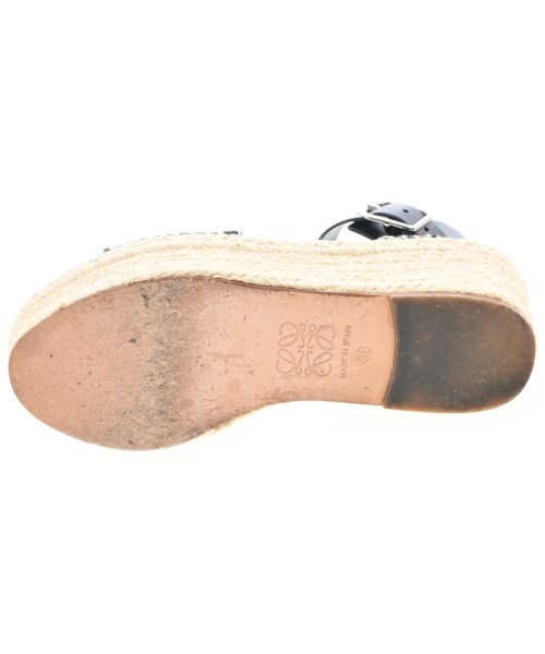 LOEWE（ロエベ）サンダル 黒 サイズ:EU36(22.5cm位) レディース/2200717859344
