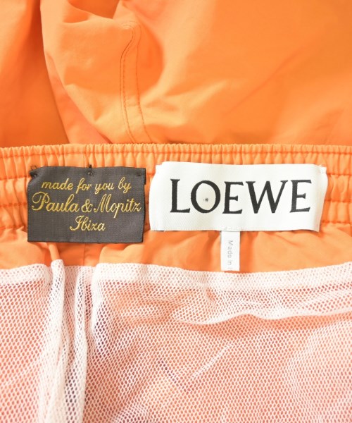 LOEWE（ロエベ）ショートパンツ オレンジ サイズ:M メンズ/2200723161042