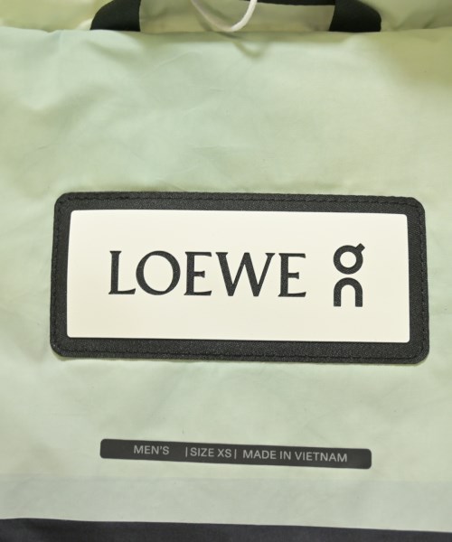 LOEWE（ロエベ）ダウンジャケット/ダウンベスト 緑 サイズ:XS メンズ/2200723287018