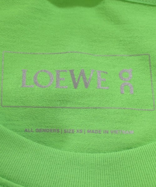 LOEWE（ロエベ）Tシャツ・カットソー 緑 サイズ:XS メンズ/2200723287032