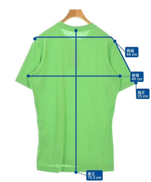 LOEWE（ロエベ）Tシャツ・カットソー 緑 サイズ:XS メンズ/2200723287032