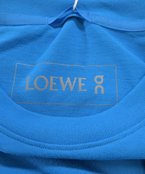 LOEWE（ロエベ）Tシャツ・カットソー 青 サイズ:XS メンズ/2200723287049