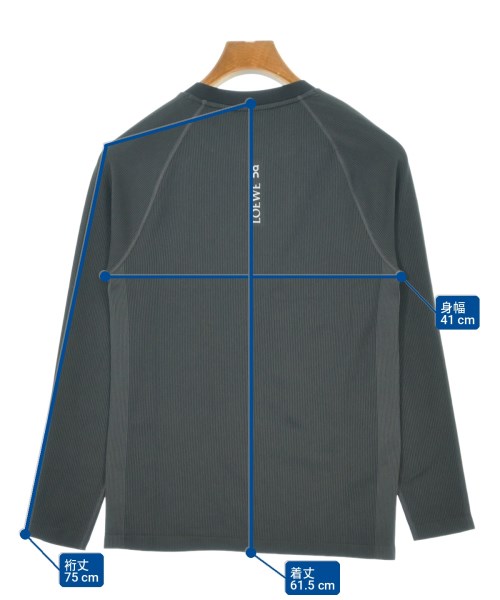 LOEWE（ロエベ）Tシャツ・カットソー グレー サイズ:M メンズ/2200723287063