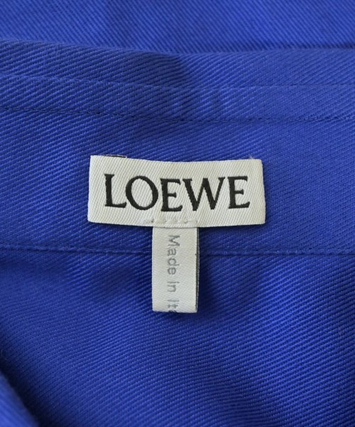 LOEWE（ロエベ）カジュアルシャツ 青 サイズ:39(M位) メンズ/2200723336020