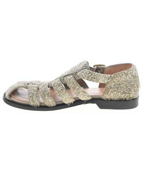 LOEWE（ロエベ）サンダル カーキ サイズ:38(25.5cm位) レディース/2200713526684