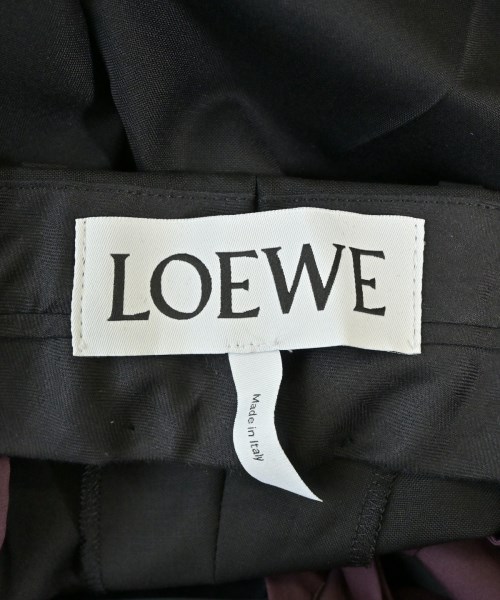 LOEWE（ロエベ）スラックス 黒 サイズ:42(XS位) メンズ/2200723598268