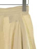 LOEWE（ロエベ）ひざ丈スカート ベージュ サイズ:34(XXS位) レディース/2200723598343