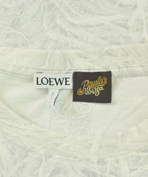 LOEWE（ロエベ）Tシャツ・カットソー 白 サイズ:S メンズ/2200723906018