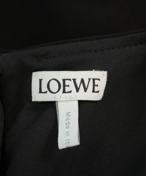 LOEWE（ロエベ）ワンピース 黒 サイズ:32(XXS位) レディース/2200718703042
