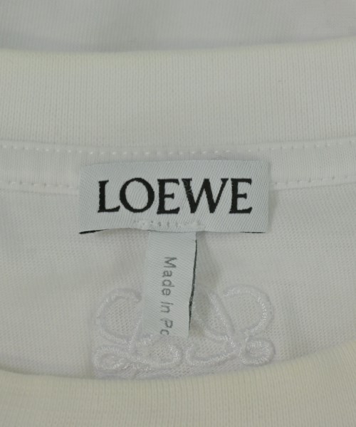 LOEWE（ロエベ）Tシャツ・カットソー 白 サイズ:XXS レディース/2200724143108