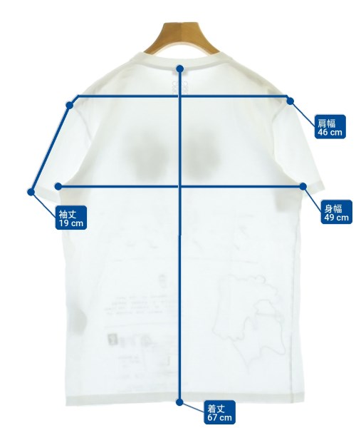 LOEWE（ロエベ）Tシャツ・カットソー 白 サイズ:XXS レディース/2200724143108