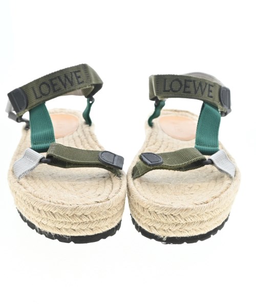 LOEWE（ロエベ）サンダル カーキ サイズ:EU42(27cm位) メンズ/2200725991029
