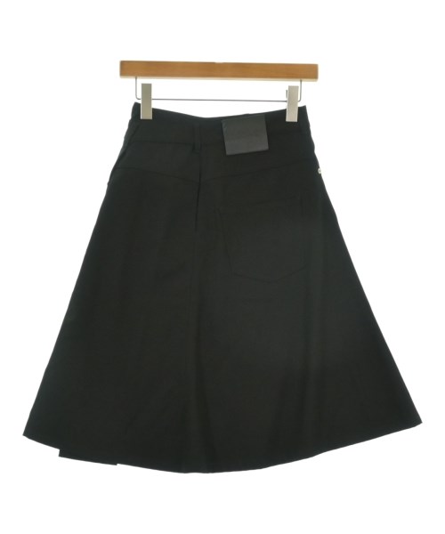 LOEWE（ロエベ）ひざ丈スカート 黒 サイズ:32(S位) レディース/2200721295206