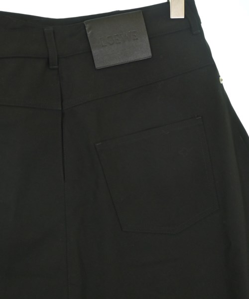 LOEWE（ロエベ）ひざ丈スカート 黒 サイズ:32(S位) レディース/2200721295206