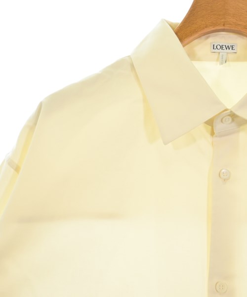 LOEWE（ロエベ）カジュアルシャツ 白 サイズ:39(M位) メンズ/2200721295251