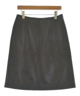 LOEWE（ロエベ）ひざ丈スカート 茶 サイズ:42(M位) レディース/2200726792021