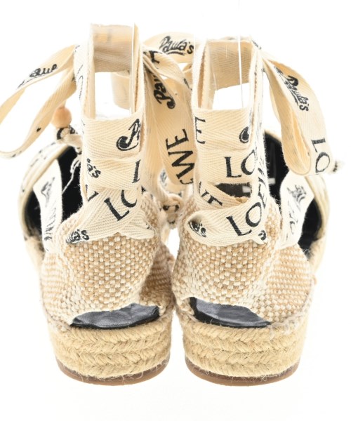 LOEWE（ロエベ）エスパドリーユ ベージュ サイズ:EU38(24.5cm位) レディース/2200713807028