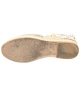 LOEWE（ロエベ）エスパドリーユ ベージュ サイズ:EU38(24.5cm位) レディース/2200713807028