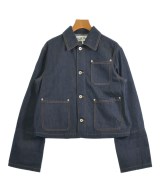 LOEWE（ロエベ）デニムジャケット 紺 サイズ:34(XXS位) レディース/2200727671059