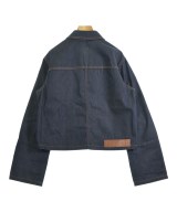 LOEWE（ロエベ）デニムジャケット 紺 サイズ:34(XXS位) レディース/2200727671059