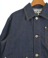 LOEWE（ロエベ）デニムジャケット 紺 サイズ:34(XXS位) レディース/2200727671059