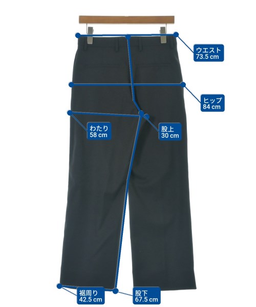 LOEWE（ロエベ）スラックス 黒 サイズ:36(XS位) レディース/2200683048025