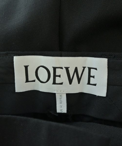 LOEWE（ロエベ）スラックス 黒 サイズ:36(XS位) レディース/2200683048063
