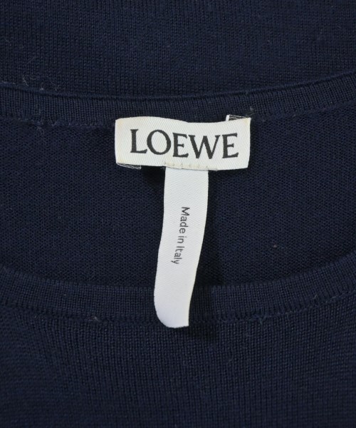 LOEWE（ロエベ）ニット・セーター 紺 サイズ:M メンズ/2200683278149