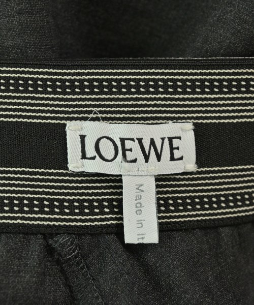 LOEWE（ロエベ）ロング・マキシ丈スカート グレー サイズ:36(XS位) レディース/2200673900111
