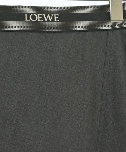 LOEWE（ロエベ）ロング・マキシ丈スカート グレー サイズ:36(XS位) レディース/2200673900111