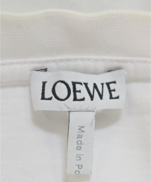 LOEWE（ロエベ）Tシャツ・カットソー 白 サイズ:S レディース/2200677838021