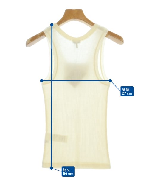 LOEWE（ロエベ）タンクトップ 白 サイズ:S レディース/2200684150024
