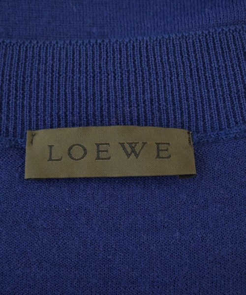 LOEWE（ロエベ）ニット・セーター 青 サイズ:S レディース/2200684291024
