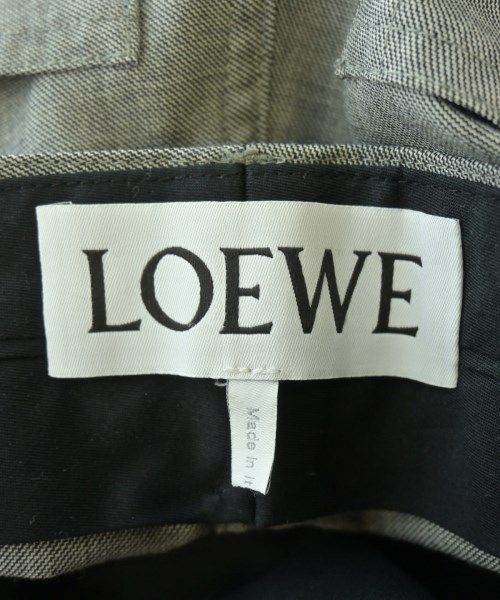 LOEWE（ロエベ）スラックス グレー サイズ:32(XXS位) レディース/2200682721035