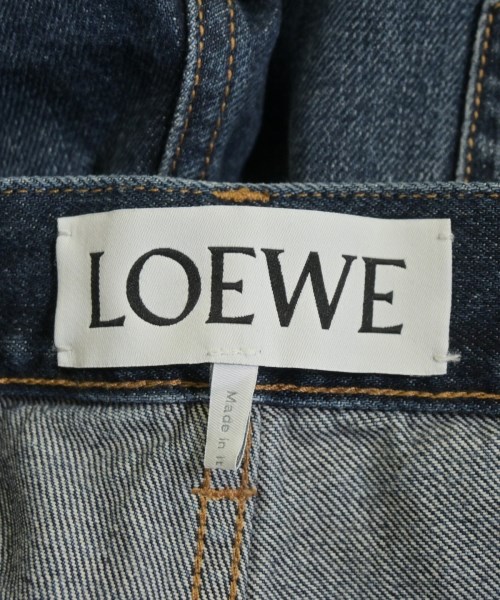 LOEWE（ロエベ）デニムパンツ 青 サイズ:50(XL位) メンズ/2200681232099