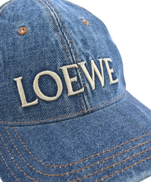LOEWE（ロエベ）キャップ 紺 サイズ:L メンズ/2200681232112