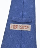 LOEWE（ロエベ）ネクタイ 青 サイズ:- メンズ/2200685120262