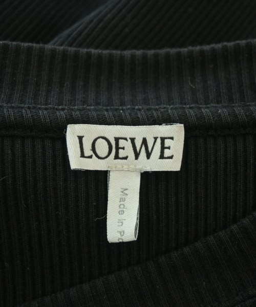 LOEWE（ロエベ）Tシャツ・カットソー 黒 サイズ:S メンズ/2200686014140