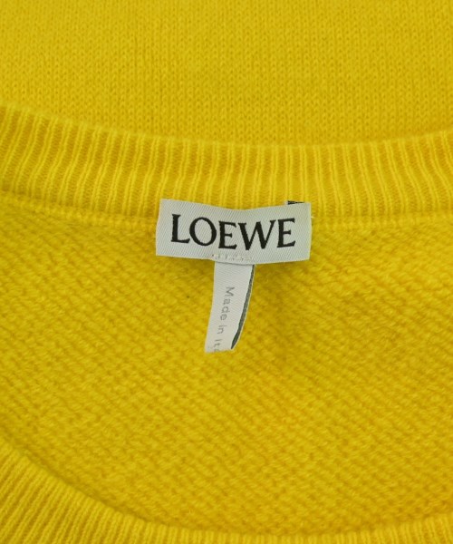 LOEWE（ロエベ）ニット・セーター 黄 サイズ:XS メンズ/2200686436058
