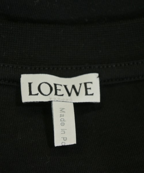 LOEWE（ロエベ）Tシャツ・カットソー 黒 サイズ:M メンズ/2200686482116