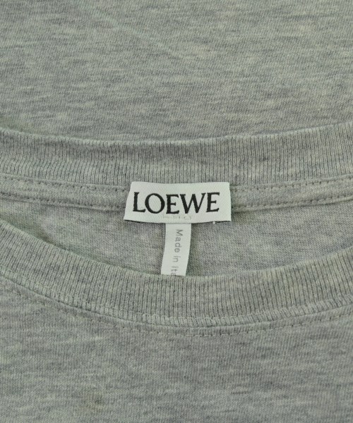 LOEWE（ロエベ）Tシャツ・カットソー グレー サイズ:M メンズ/2200686628132