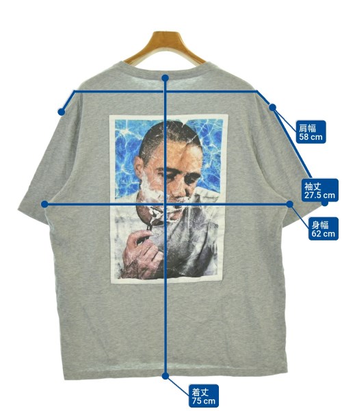 LOEWE（ロエベ）Tシャツ・カットソー グレー サイズ:M メンズ/2200686628132