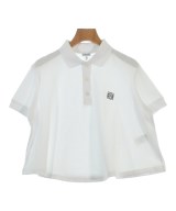 LOEWE（ロエベ）ポロシャツ 白 サイズ:S レディース/2200687334063