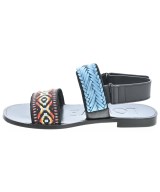 LOEWE（ロエベ）サンダル 黒 サイズ:EU37(23.5cm位) レディース/2200682413237