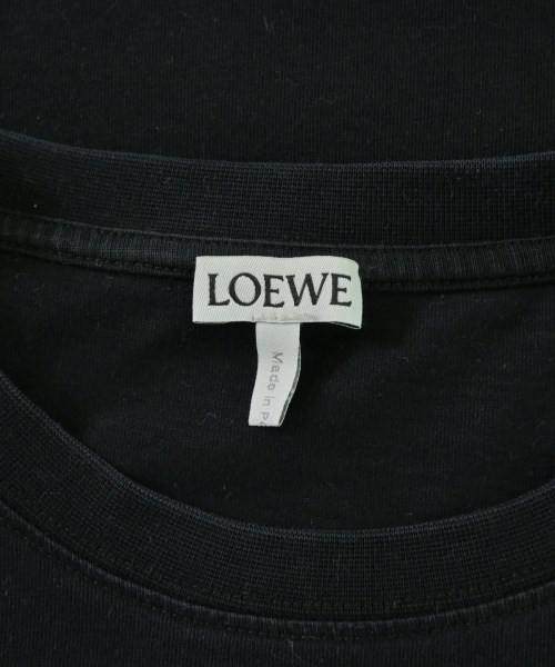 LOEWE（ロエベ）Tシャツ・カットソー 黒 サイズ:XS メンズ/2200688893019